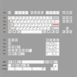 JC Studio Cherry Color Keycap Set Dye-Sub PBT -Featured Keyboard Store jc studio cherry color keycap set dye sub pbt 911987