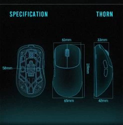 Lamzu Thorn Superlight Gaming Mouse 27 Lamzu Thorn Superlight Gaming Mouse -Featured Keyboard Store lamzu thorn superlight gaming mouse 451424