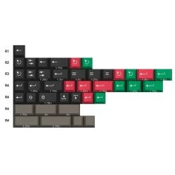 PBTfans Dolch Keycap Set Doubleshot PBT -Featured Keyboard Store pbtfans dolch keycap set doubleshot pbt 881956