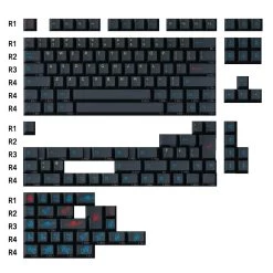 PBTfans Frontier Keycap Set Doubleshot PBT -Featured Keyboard Store pbtfans frontier keycap set doubleshot pbt 808840