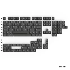 PBTfans™ Neon Keycap Set Double/Tripleshot ABS -Featured Keyboard Store pbtfans neon keycap set doubletripleshot abs 679064