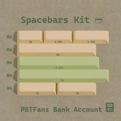 PBTfans Bank Account Keycap Set Doubleshot PBT 19 PBTfans Bank Account Keycap Set Doubleshot PBT -Featured Keyboard Store preorder pbtfans bank account keycap set doubleshot pbt 461804