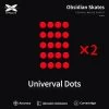 X-raypads Obsidian Mouse Skates Universal Dots 1 X-raypads Obsidian Mouse Skates Universal Dots -Featured Keyboard Store x raypads obsidian mouse skates universal dots 640134